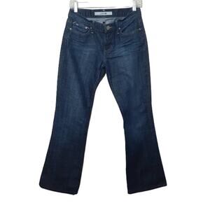 Joe's Jeans womens bootcut jeans size 28x30 dark blue stretch denim Y2K